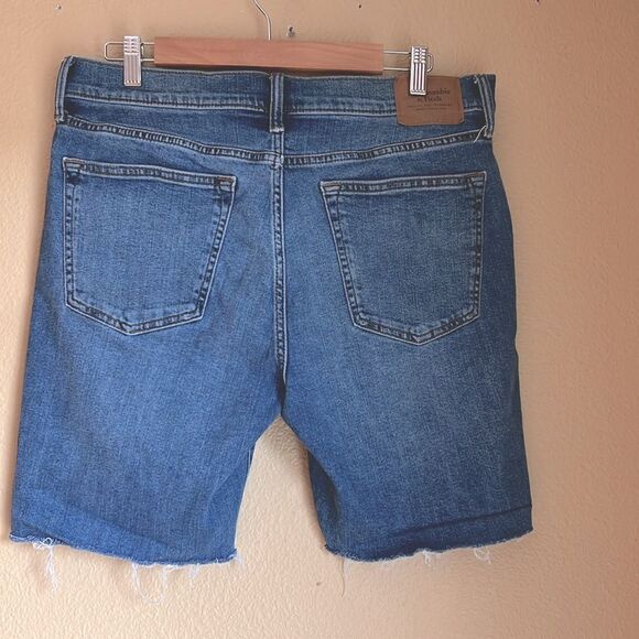Abercrombie & Fitch Jeans Shorts Cutoffs 34 - Picture 3 of 10